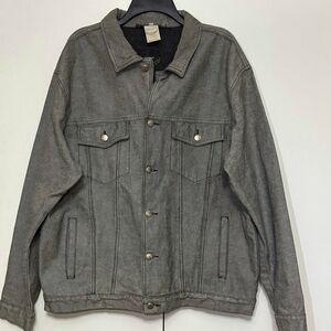 MCM Men's Grey/Charcoal Denim Jacket